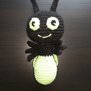 Crochet Glow in the Dark Firefly