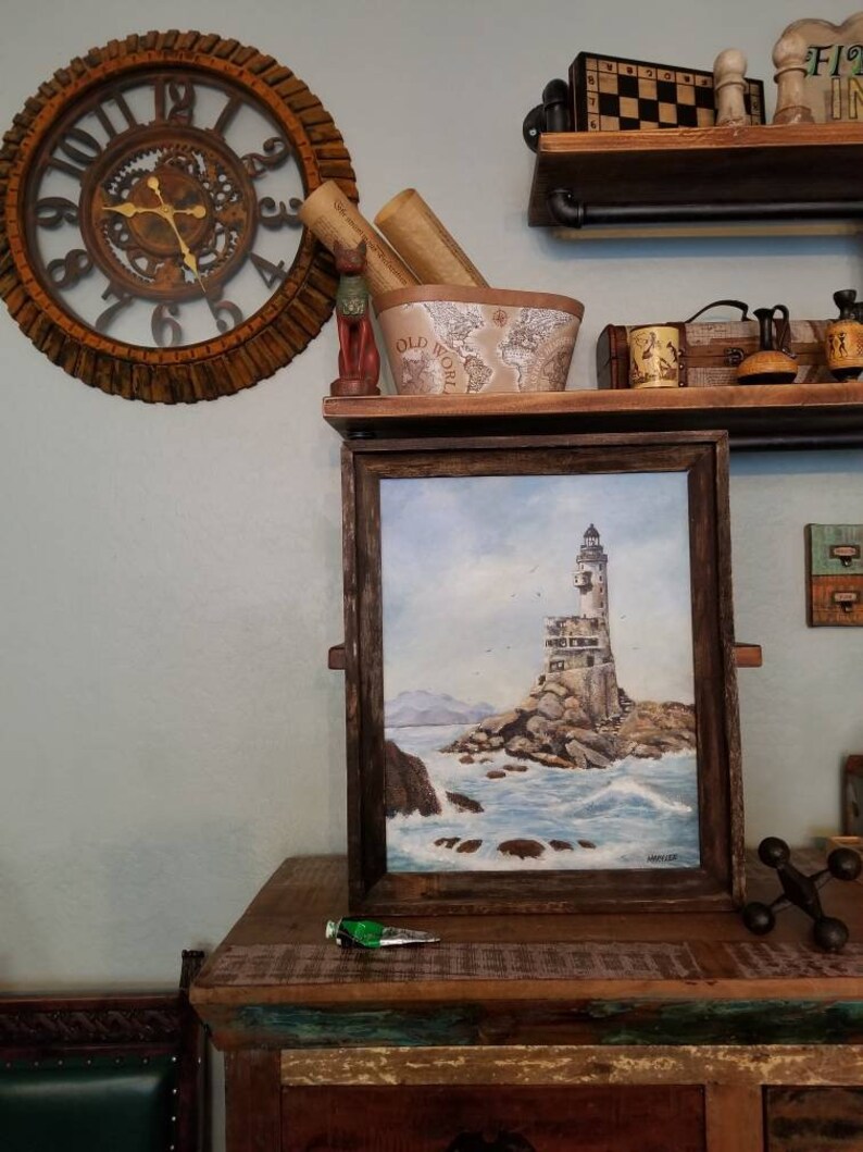 Aniva lighthouse artwork by Mary Lee