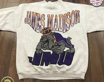 Vintage NCAA James Madison Dukes Logo Sweatshirt, James Madison Dukes Shirt, James Madison University, Unisex Shirt, Vintage Shirt