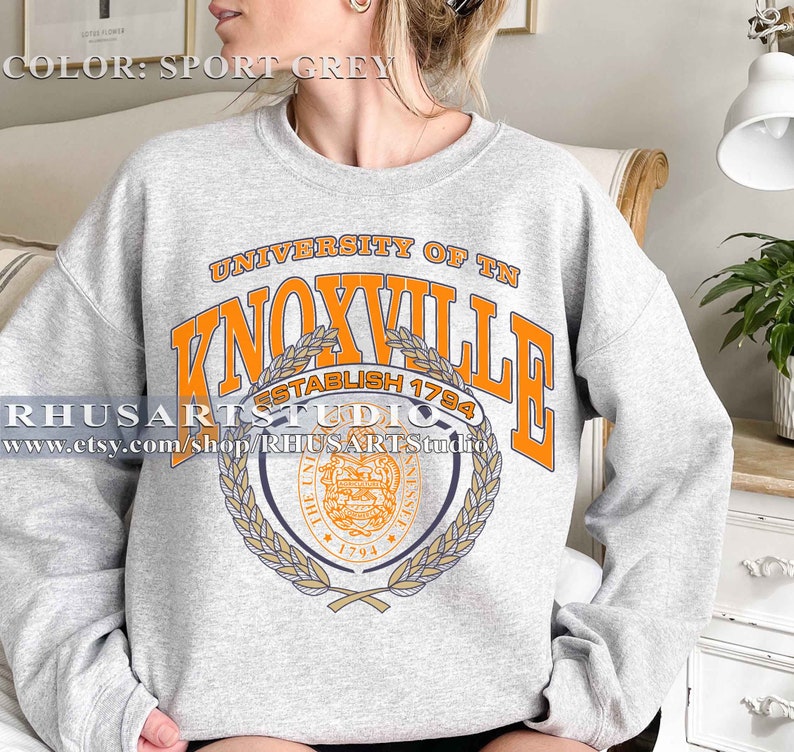 Limited University of Tennessee, Knoxville Sweatshirt, Vintage Style ...