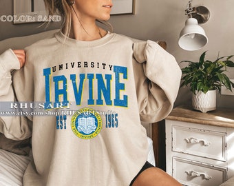 University of California–Irvine Vintage style Sweatshirt, Irvine University Shirt, Irvine College Shirt, University Vintage Shirt