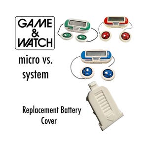 ゲーム＆ウォッチ 電池蓋カバー - Micro VSシリーズ