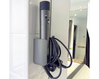 Dyson Airwarp HS01 Hair Dryer Stand Wall Mount Storage Holder Black Grey for