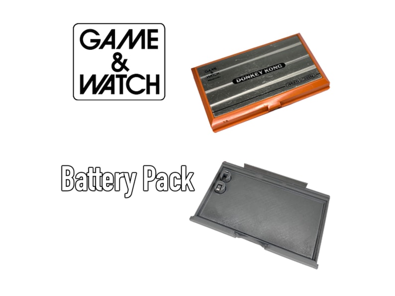 Nintendo Game and Watch Rechargeable USB Battery Pack Vertical Multi Screen
