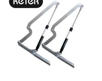 2Pcs Hydraulic Metal Hinge for Keter Store It Out – Heavy Duty Replacement
