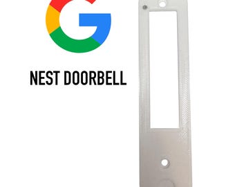 Google Nest Doorbell (Battery) Replacement Mounting Plate Spares With Magnet Embedded