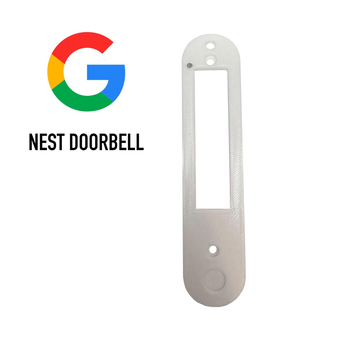 Google Nest Doorbell (battery) Replacement Mounting Plate Spares With