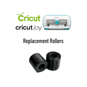 2 rodillos de goma de repuesto para Cricut Joy, para reparación DIY