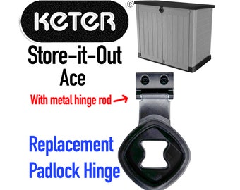 Keter Store it Out ACE Padlock Lock Hinge Replacement Storage Unit STH Part