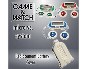 Game and & Watch Battery Lid Cover - Micro VS Series