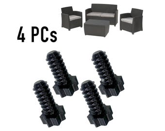 4x Keter Bolt Spare Parts For Keter Allibert Mia Garden Furniture Plastic Sofa Chair