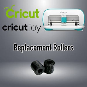 PIAOLGYI Replacement Spare Rubber Rollers for Cricut Maker,Accessories  Compatible with Cricut Maker(Black)