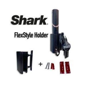 Shark FlexStyle Hair Dryer Stand Wall Mount Cable Storage Holder Black White