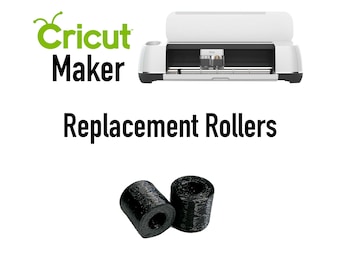 2 st Cricut Maker / 2 / 3 reservdelar gummirullar reservdelar reparation gör-det-själv