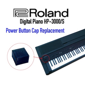Roland Digital Piano KR-3000 Power Button Key Replacement Repair Spare Part