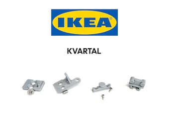 4 piezas de repuesto IKEA Kvartal con soporte de tornillos para deslizador reforzado