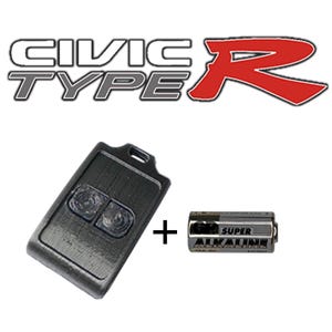 Honda Civic TYPE R S2000 S2K Remote Alarm Key FOB Refurb Kit and Battery