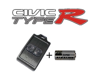 Honda Civic TYPE R S2000 S2K Remote Alarm Key FOB Refurb Kit and Battery