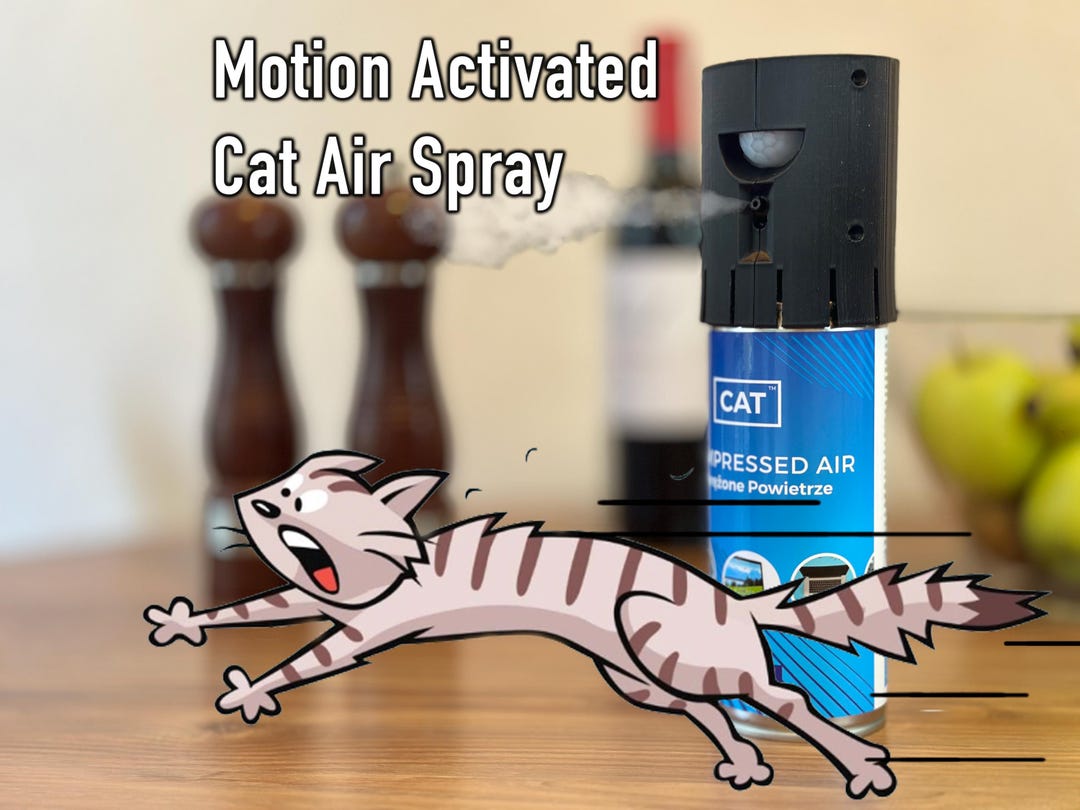 Compressed Air Spray Pet Deterrent Motion Activated Cat Air