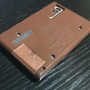 Game and & Watch Battery Lid Cover - Gold Series and Silver Series