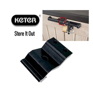 Keter Store It Out Lid Locking Latch Replacement Strong Weather Resistant WLDC