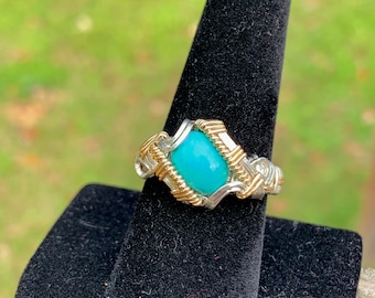 Turquoise ring (size 9)