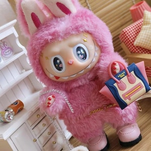 Labubu custom / Handmade Designer Doll / Labubu custom  doll / Custom Labubu Art – Handmade Cute Illustration / Labubu
