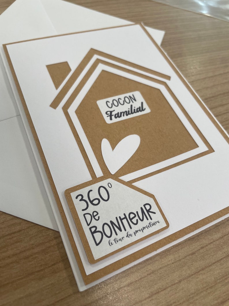 card to offer for a housewarming or to congratulate the new house or apartment image 2