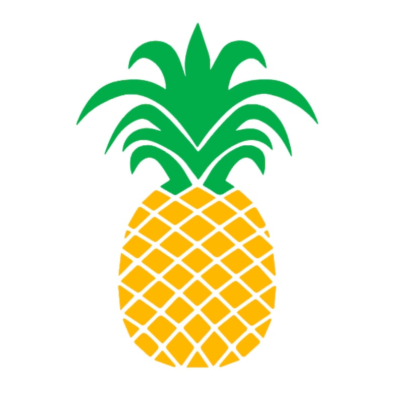Pineapple Decal Infertility Decal Infertility IVF image 1