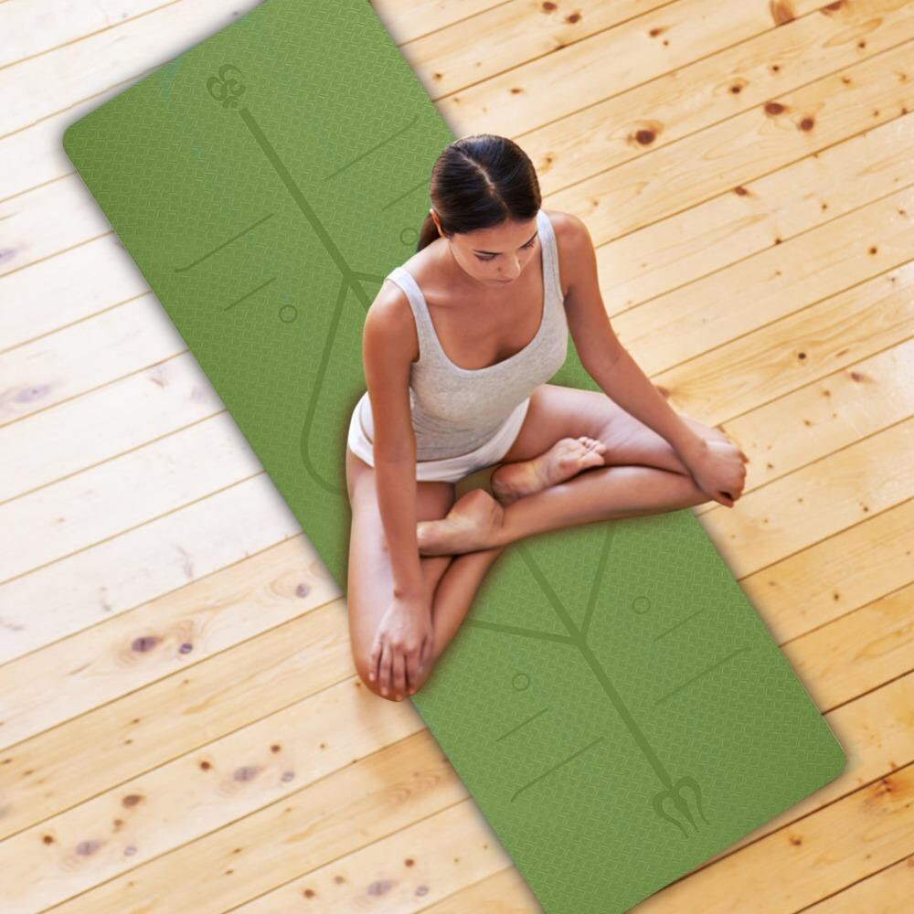 Enviro Yoga Non-Slip Warrior Mat™ Olive Green | Etsy