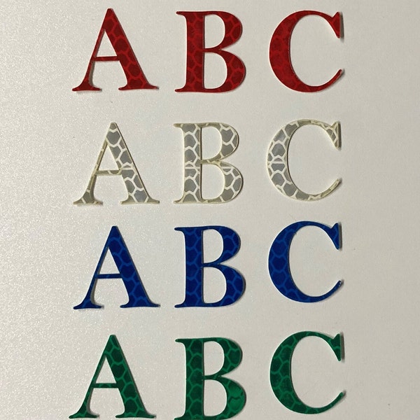 Adhesive Letters - Etsy