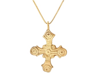 Medieval European Cross, 1200-1500 AD Wearable necklace