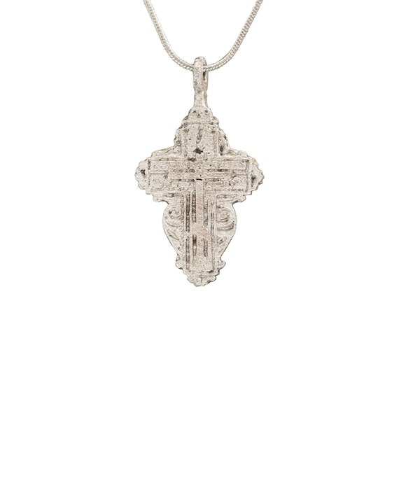 Eastern European Christian Cross Necklace, 17th-1… - image 1