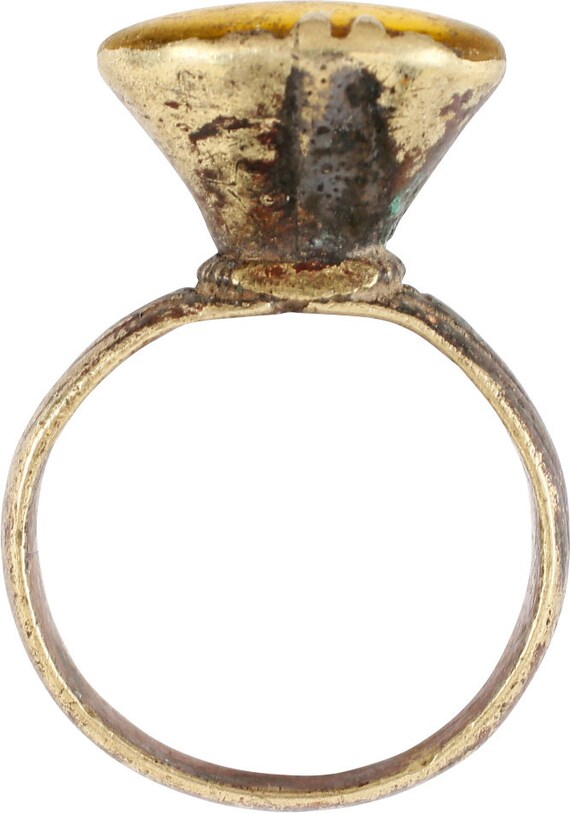 Eastern European Gypsy Ring, Size 8 1/2 - image 3