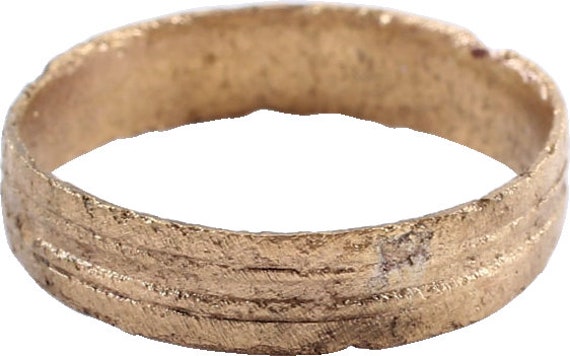 Size 8 1/4 Ancient Viking Wedding Ring, 850-1050 … - image 2