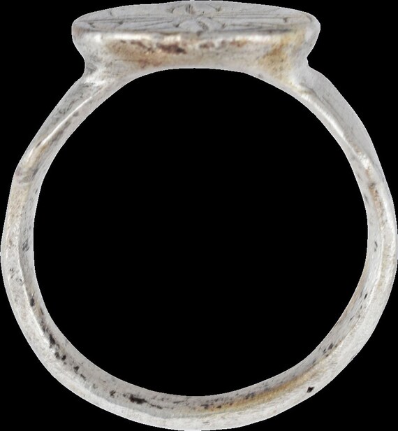 Fine European Christian Ring, 1400-1600 Size 9 3/… - image 4