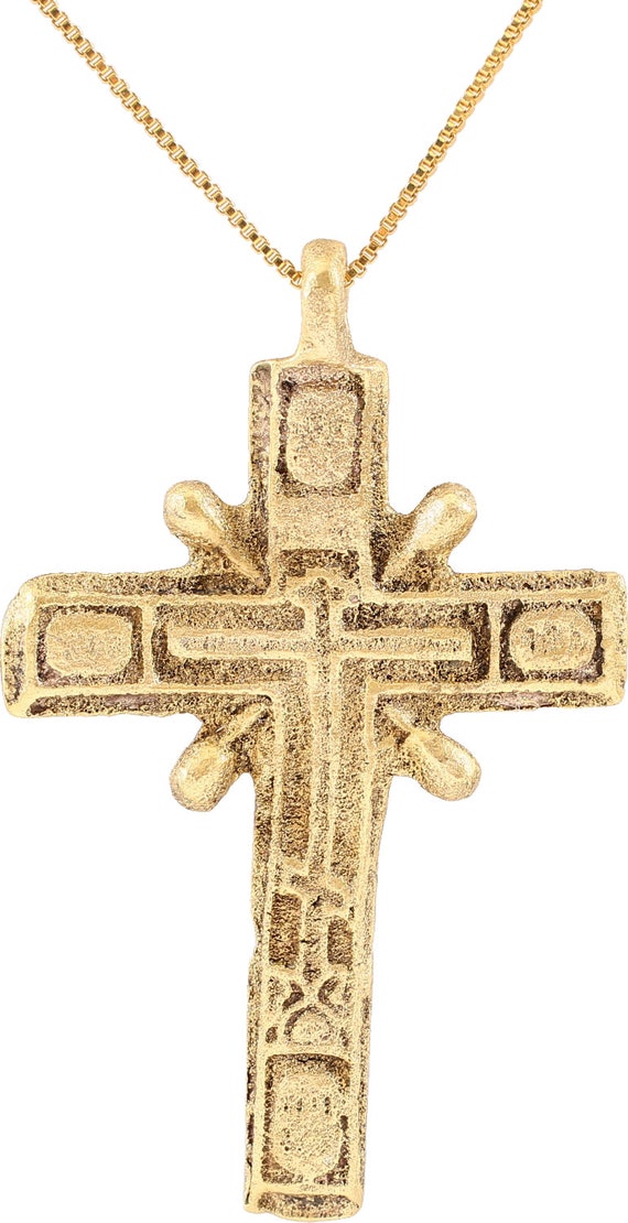 Superb Eastern European Christian Cross Wearable J