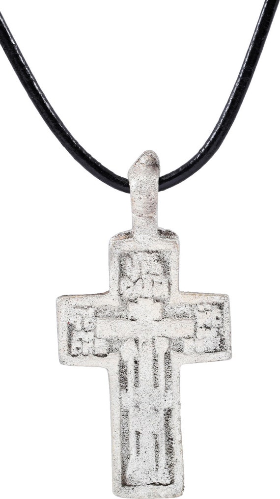 Eastern European Christian Cross Necklace, 17th-1… - image 2