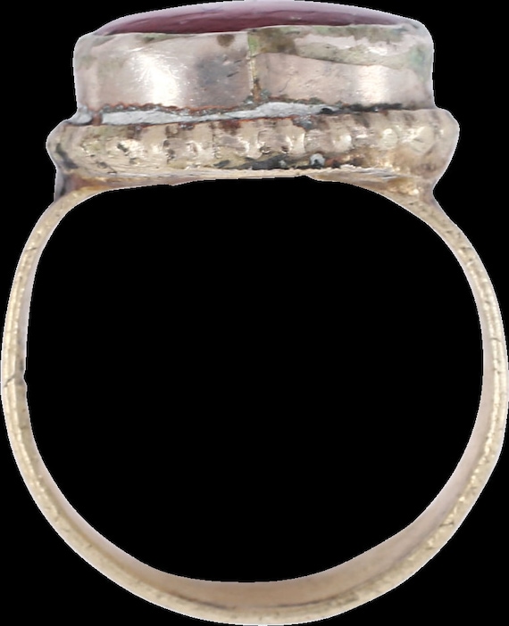 Eastern European Gypsy Ring, Size 8 3/4 - image 2