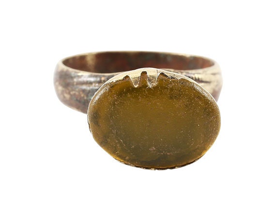 Eastern European Gypsy Ring, Size 8 1/2 - image 1