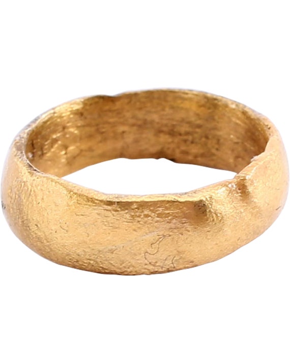 Size 2 1/4 Ancient Viking Woman’s Wedding Ring, 9… - image 1