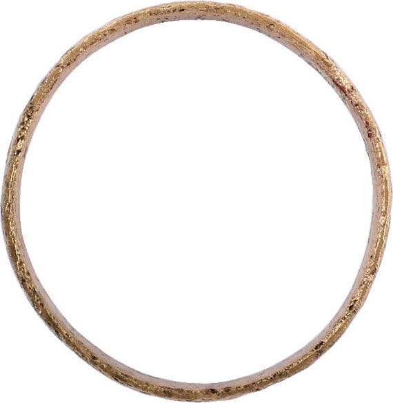 Size 8 1/4 Ancient Viking Wedding Ring, 850-1050 … - image 3