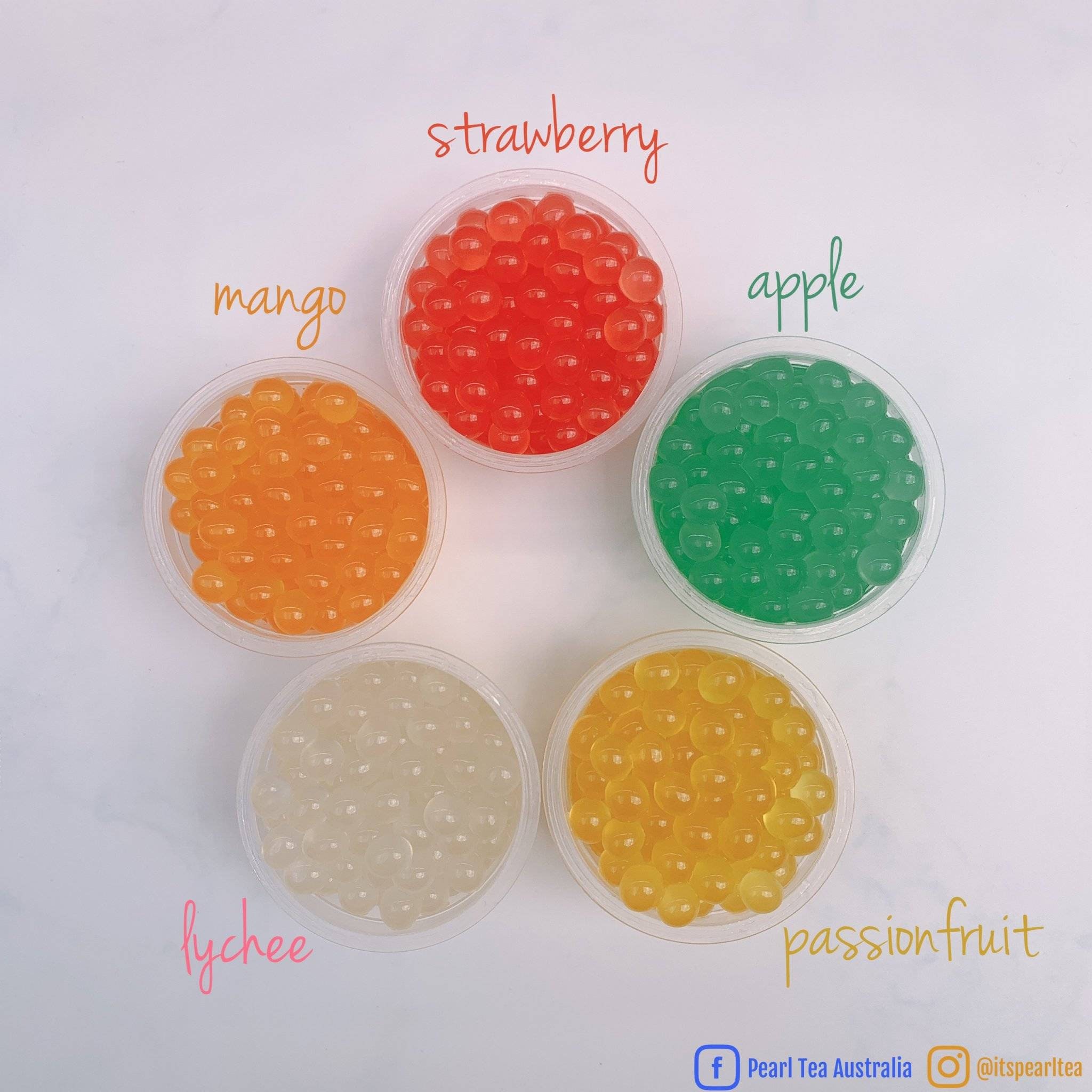 Popping Boba Pearls Bubble Tea DIY Make Your Own Ice Cream Etsy UK