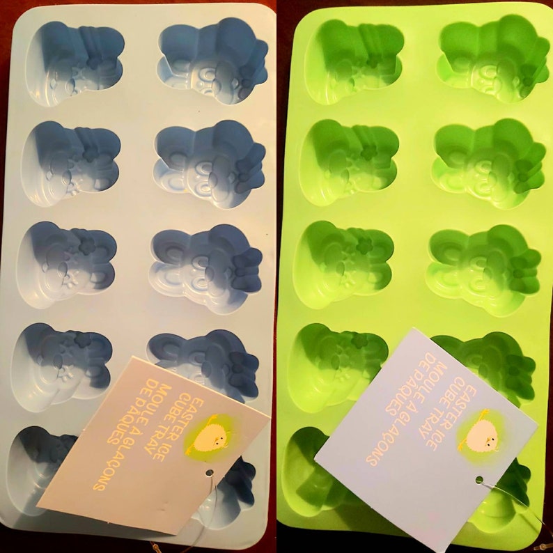 Bunny Silicone Mold Bunny Face Mold Ice Cube Tray Chocolate Etsy