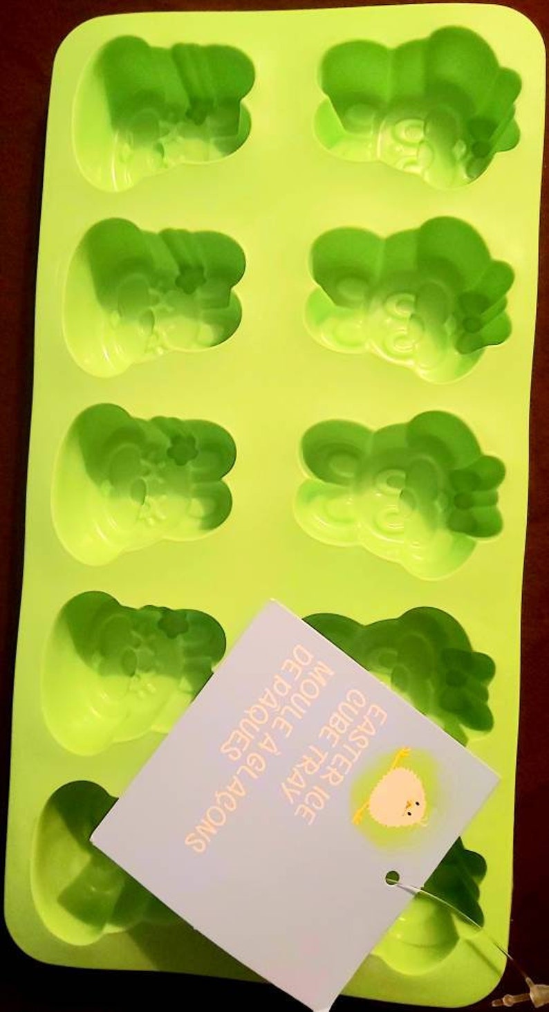 Bunny Silicone Mold Bunny Face Mold Ice Cube Tray Chocolate Etsy