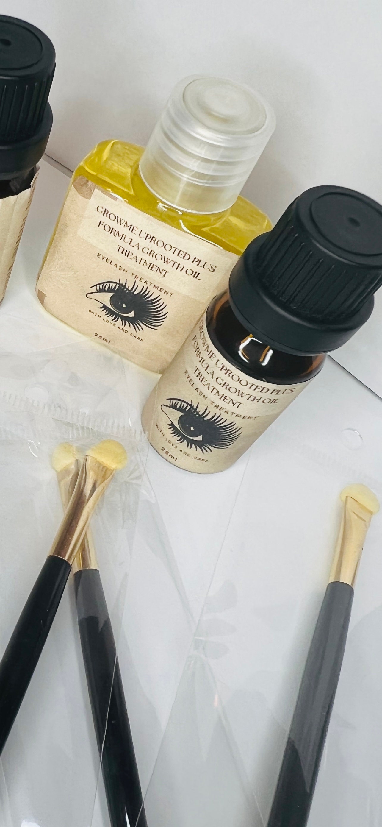 Growme Uprooted Plus Formula Eyelash Growth Oil Treatment trichotillomania Pulling Disorders