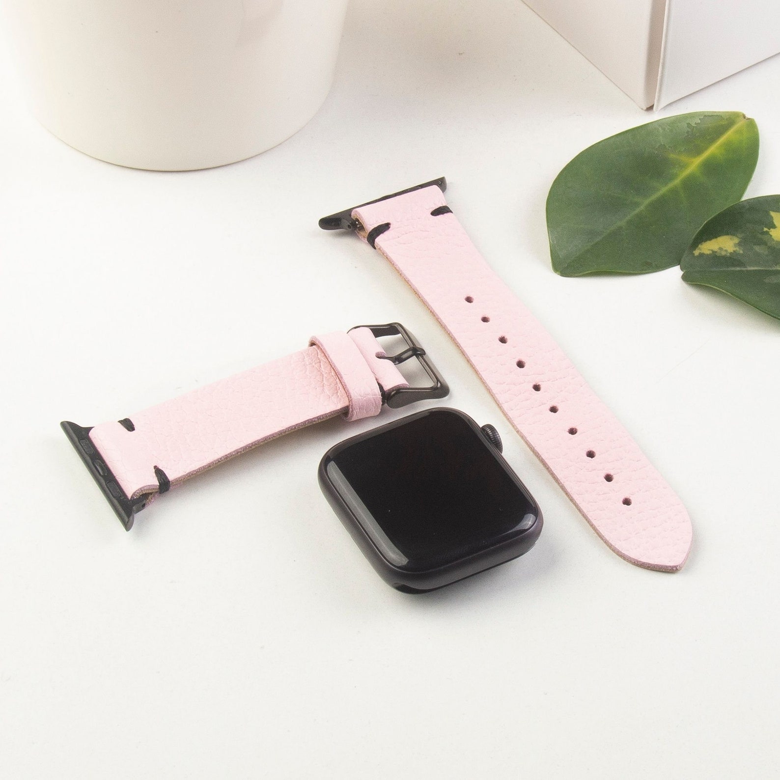 Personalized Sport Apple Watch Strap 38mm 40mm Leather 42mm | Etsy