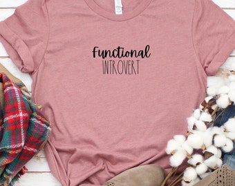 Functional Introvert Unisex  Short Sleeve Tee