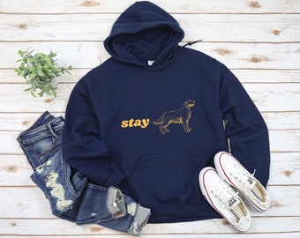 Stay Golden Retreiver Unisex Hooded Sweatshirt