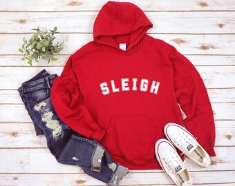 Sleigh Holiday Slang Unisex  Hoodie